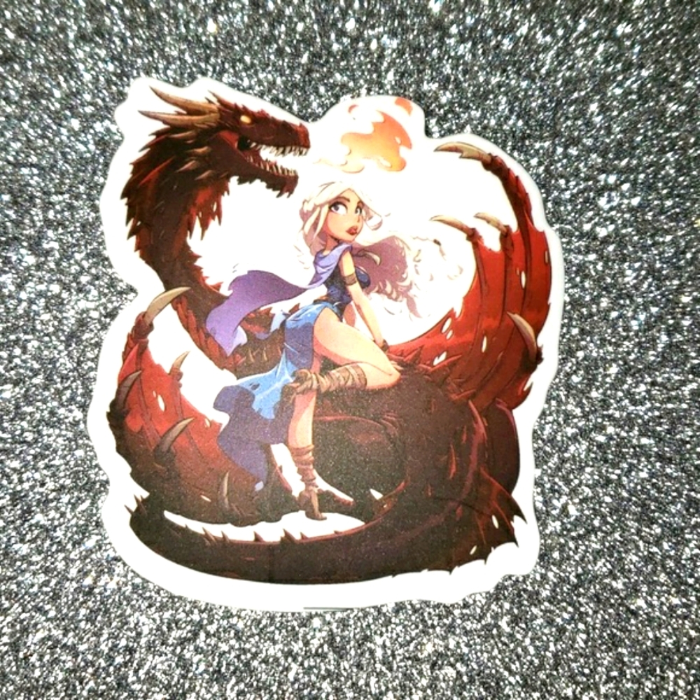 10/$10 GAME OF THRONES waterproof Sticker dragon